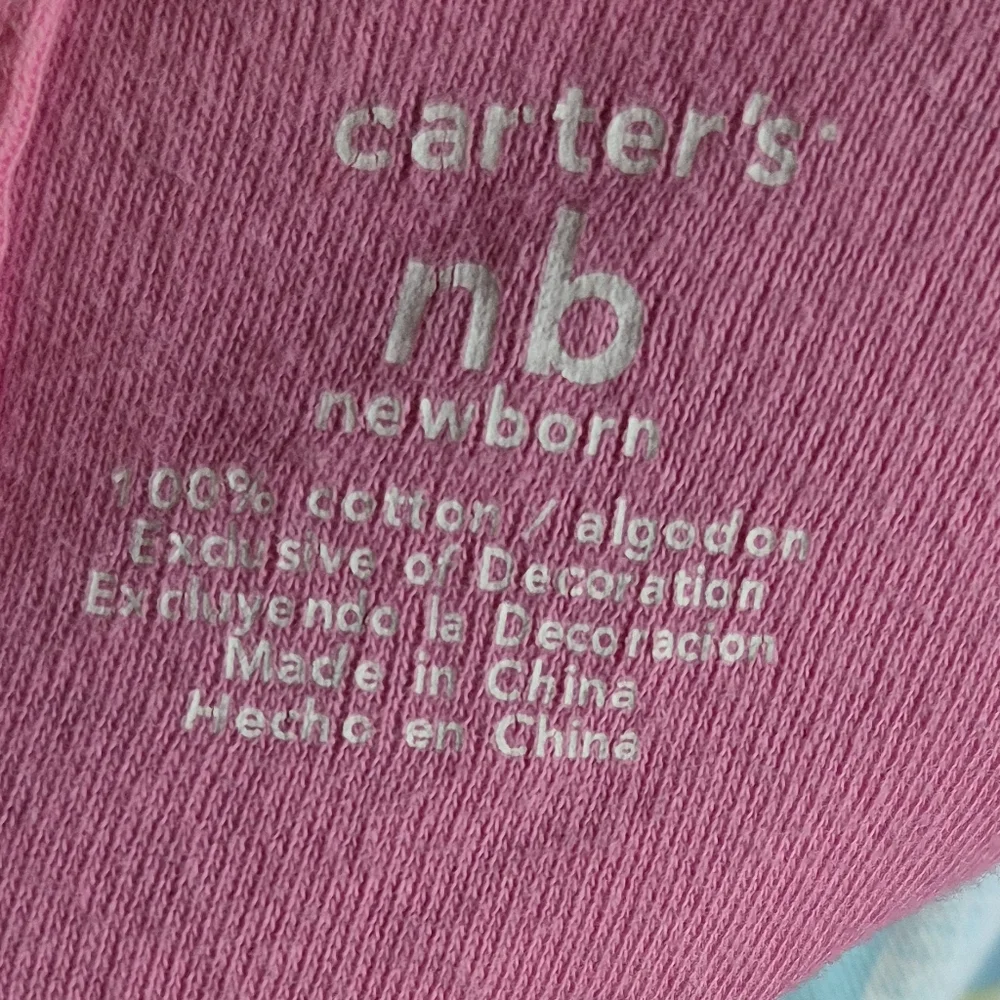 Carter's Newborn 100% Cotton  Beach Girl Baby Romper Dress